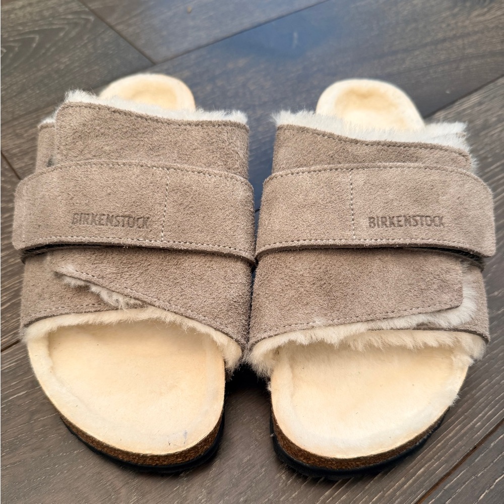 Birkenstock Stone Suede Sandals